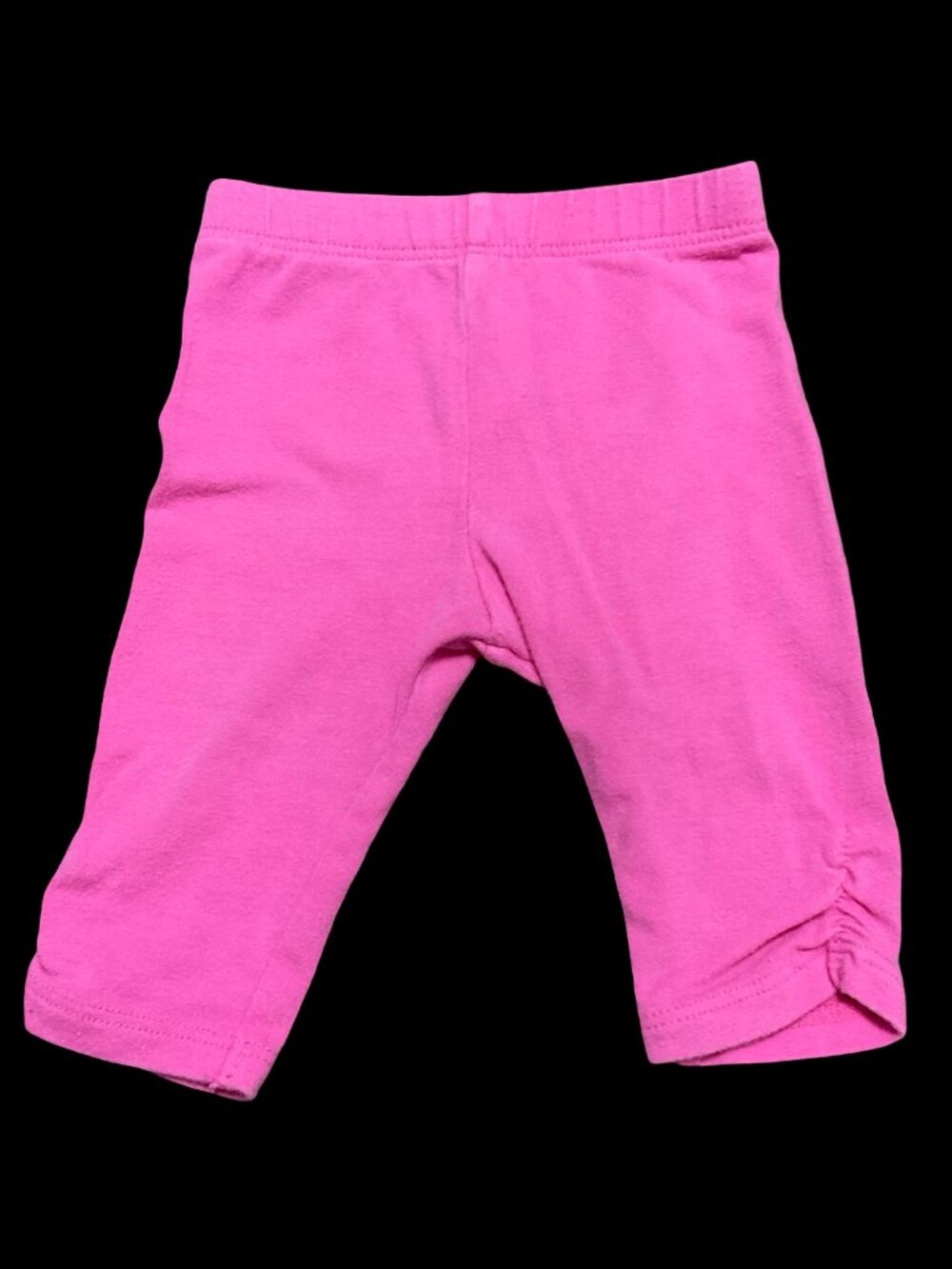 👣 10/$25 - Pink Leggings w/ Ruching Detail